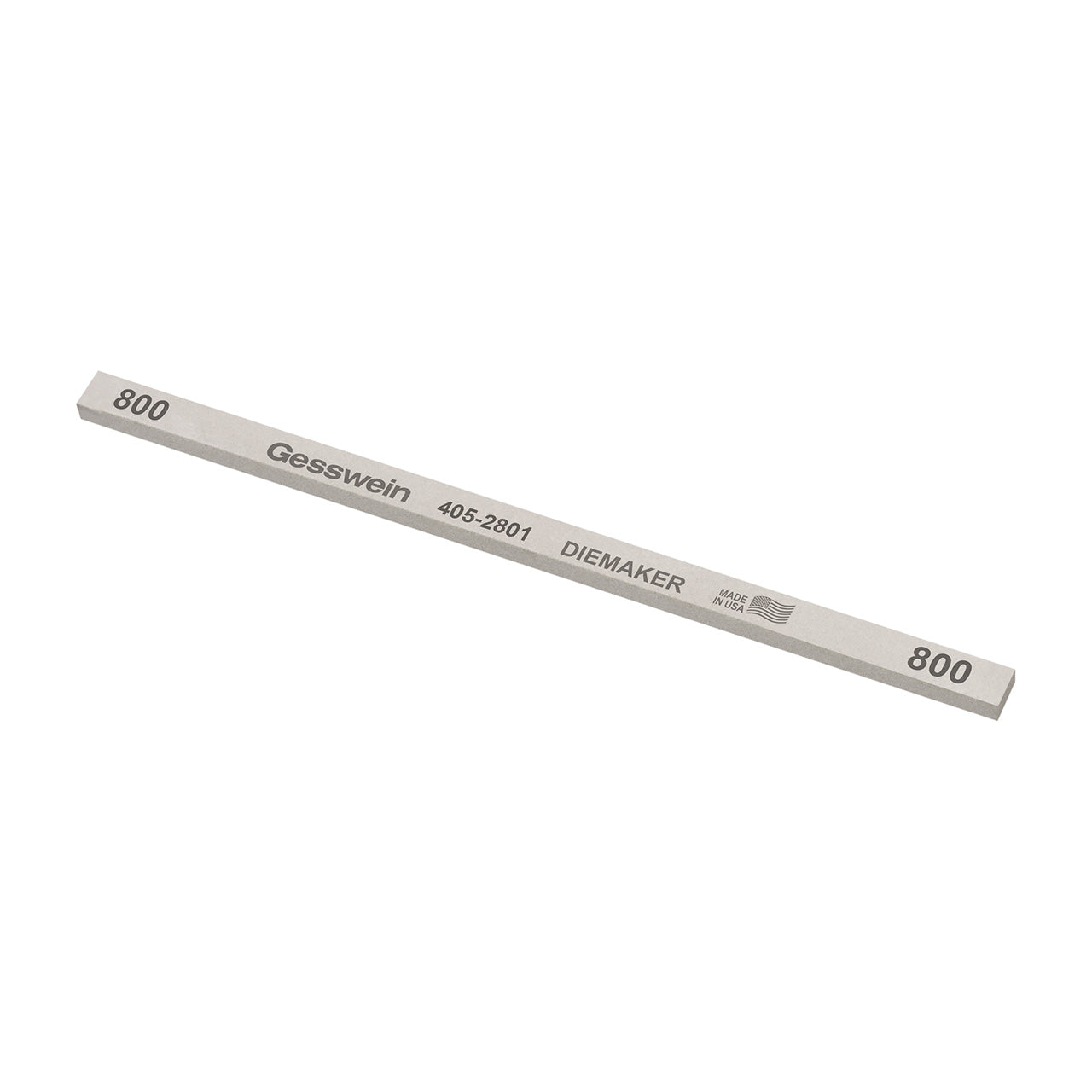Gesswein® Diemaker Stones - 1/4" x 1/8" x 6", 800 Grit (Pkg. of 12)