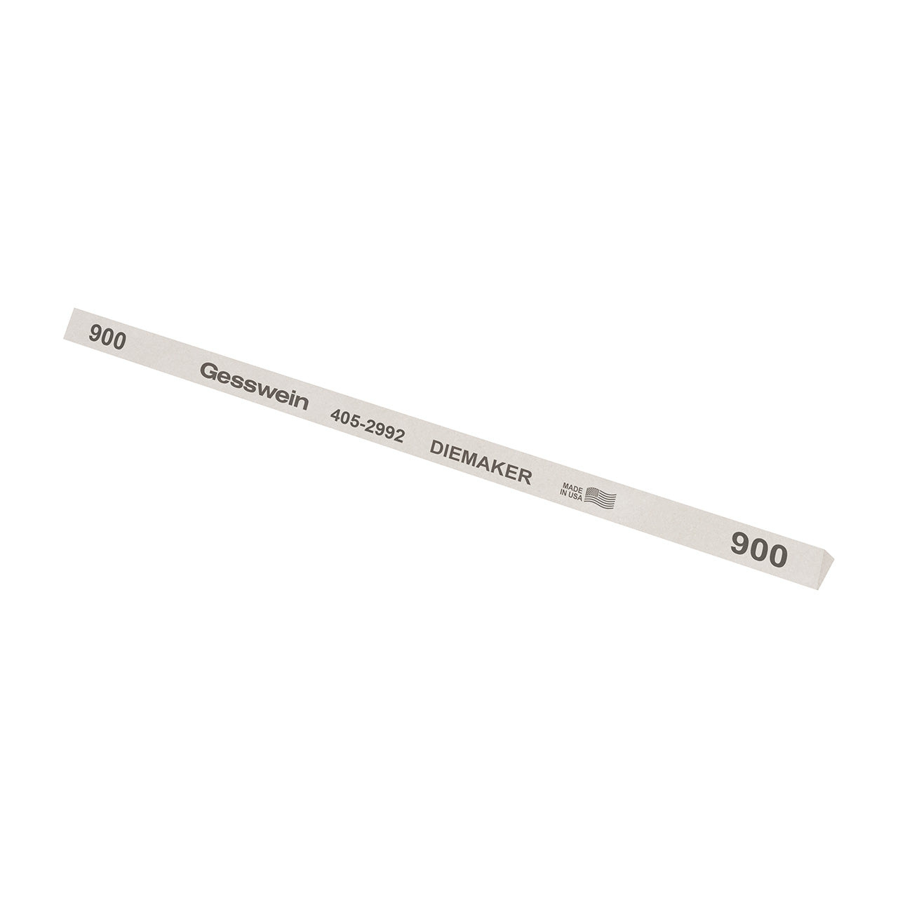 Gesswein® Diemaker Stones - 1/4" x 6" Triangle, 900 Grit (Pkg. of 12)