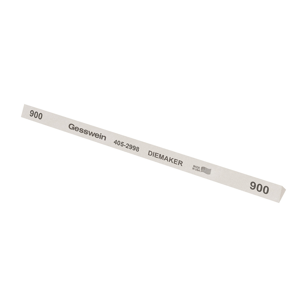 Gesswein® Diemaker Stones - 3/8" x 6" Triangle, 900 Grit (Pkg. of 12)