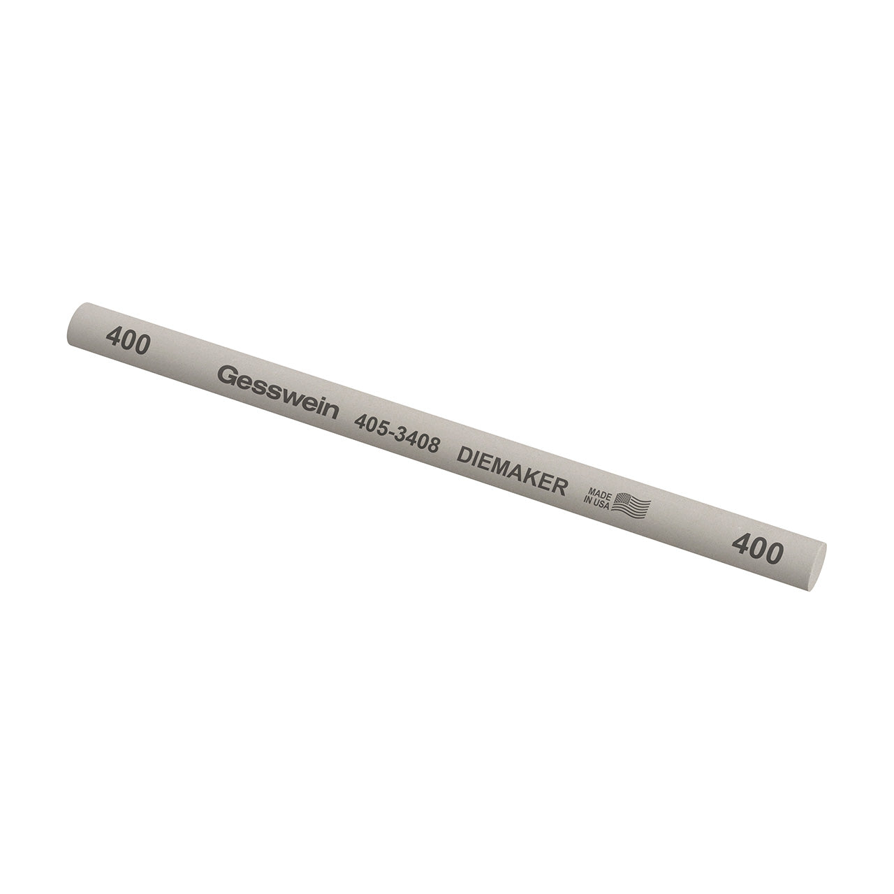 Gesswein® Diemaker Stones - 3/8" Round x 6", 400 Grit (Pkg. of 6)