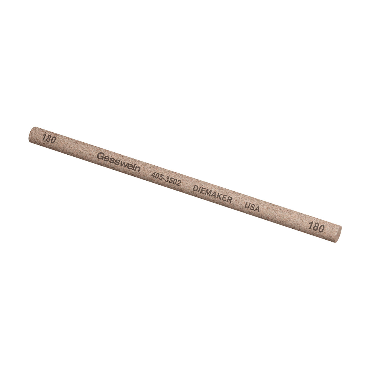 Gesswein® Diemaker Stones - 1/4" x 6", Round, 180 Grit (Pkg. of 6)