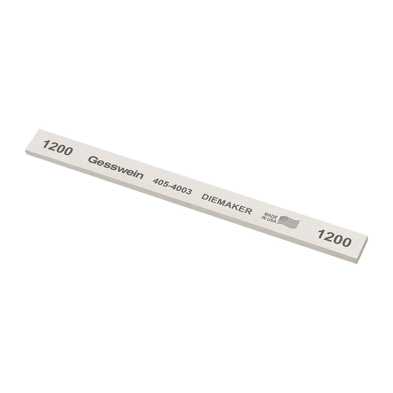 Gesswein® Diemaker Stones - 1/2" x 1/8" x 6", 1200 Grit (Pkg. of 12)