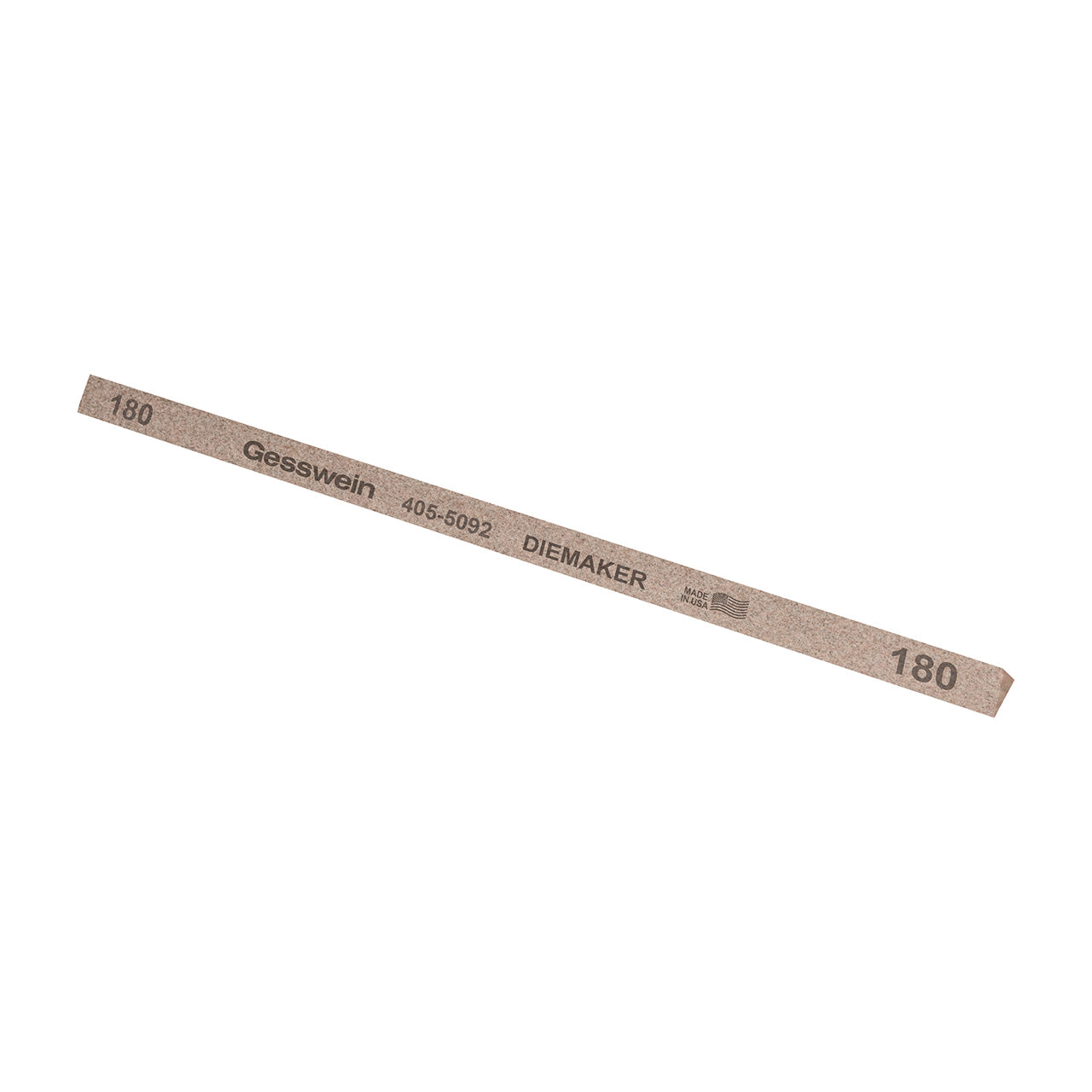 Gesswein® Diemaker Stones - 1/4" x 6", Triangle, 180 Grit (Pkg. of 12)
