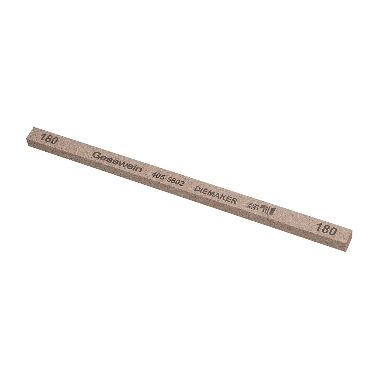 Gesswein® Diemaker Stones - 1/4" x 1/4" x 6", 180 Grit (Pkg. of 12)