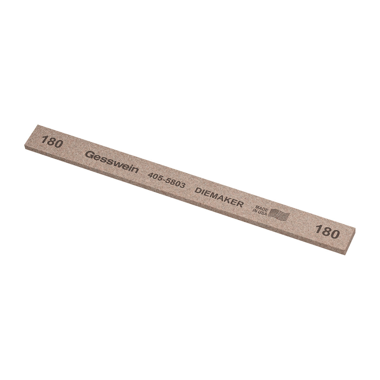 Gesswein® Diemaker Stones - 1/2" x 1/8" x 6", 180 Grit (Pkg. of 12)