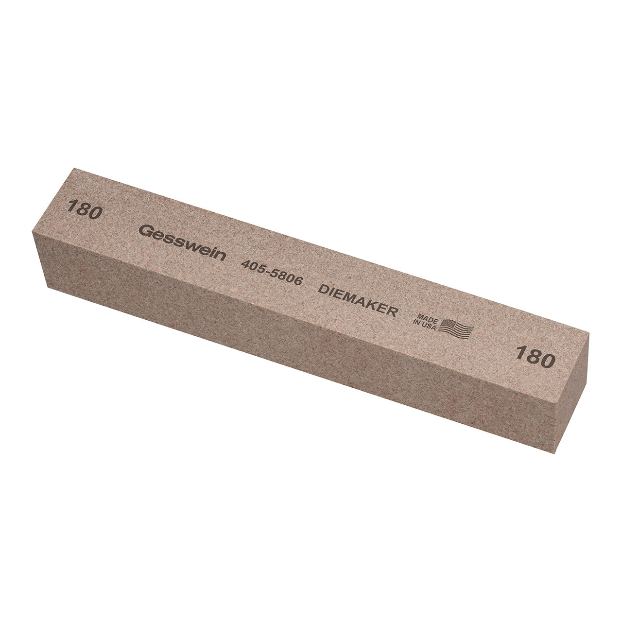 Gesswein® Diemaker Stones - 1" x 1" x 6", 180 Grit (Pkg. of 6)