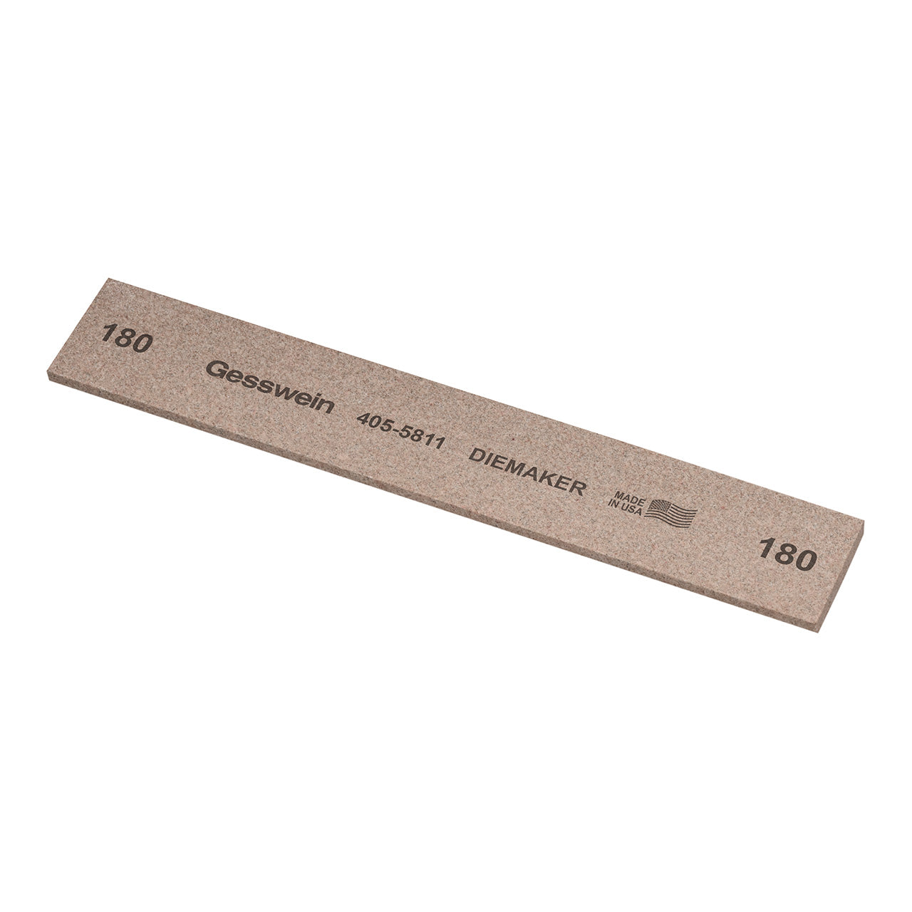 Gesswein® Diemaker Stones - 1" x 1/8" x 6", 180 Grit (Pkg. of 6)