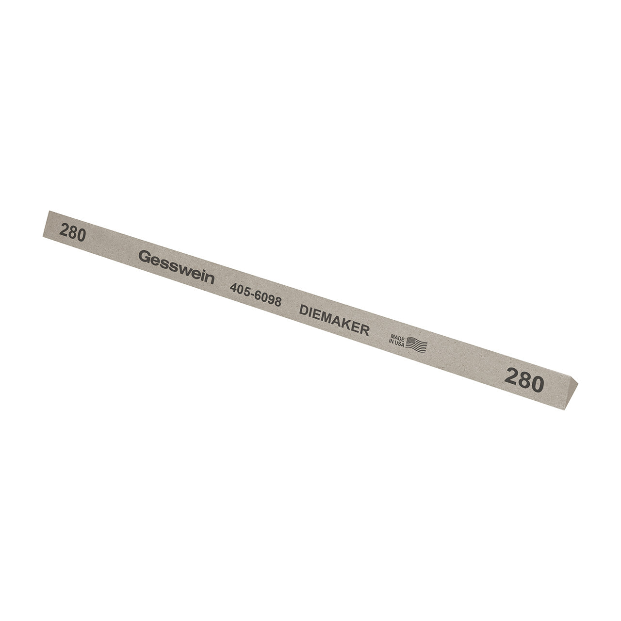 Gesswein® Diemaker Stones - 3/8" x 6", Triangle, 280 Grit (Pkg. of 12)
