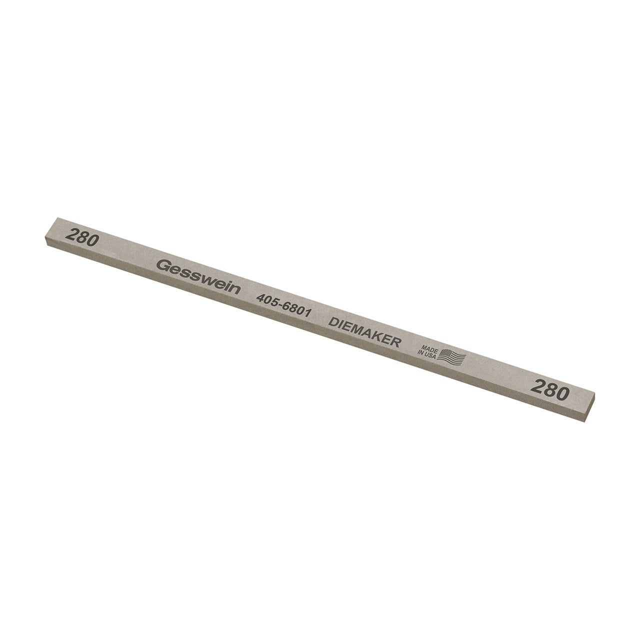 Gesswein® Diemaker Stones - 1/4" x 1/8" x 6", 280 Grit (Pkg. of 12)