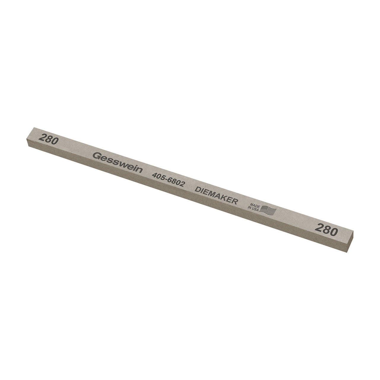 Gesswein® Diemaker Stones - 1/4" x 1/4" x 6", 280 Grit (Pkg. of 12)