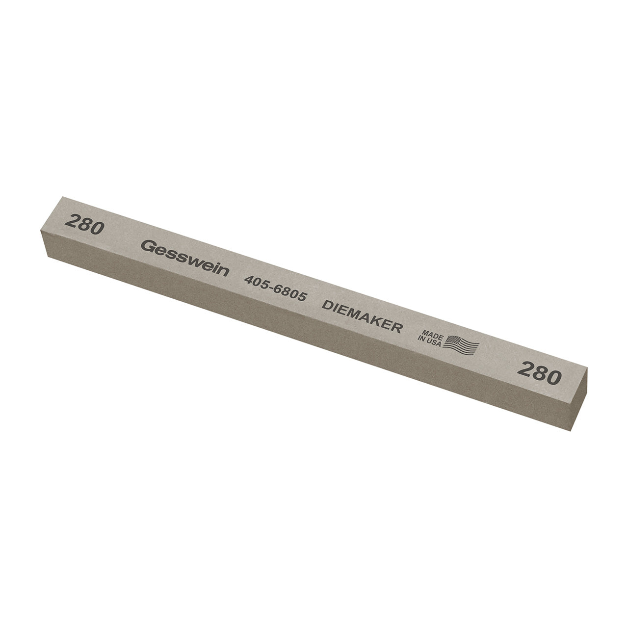 Gesswein® Diemaker Stones - 1/2" x 1/2" x 6", 280 Grit (Pkg. of 6)