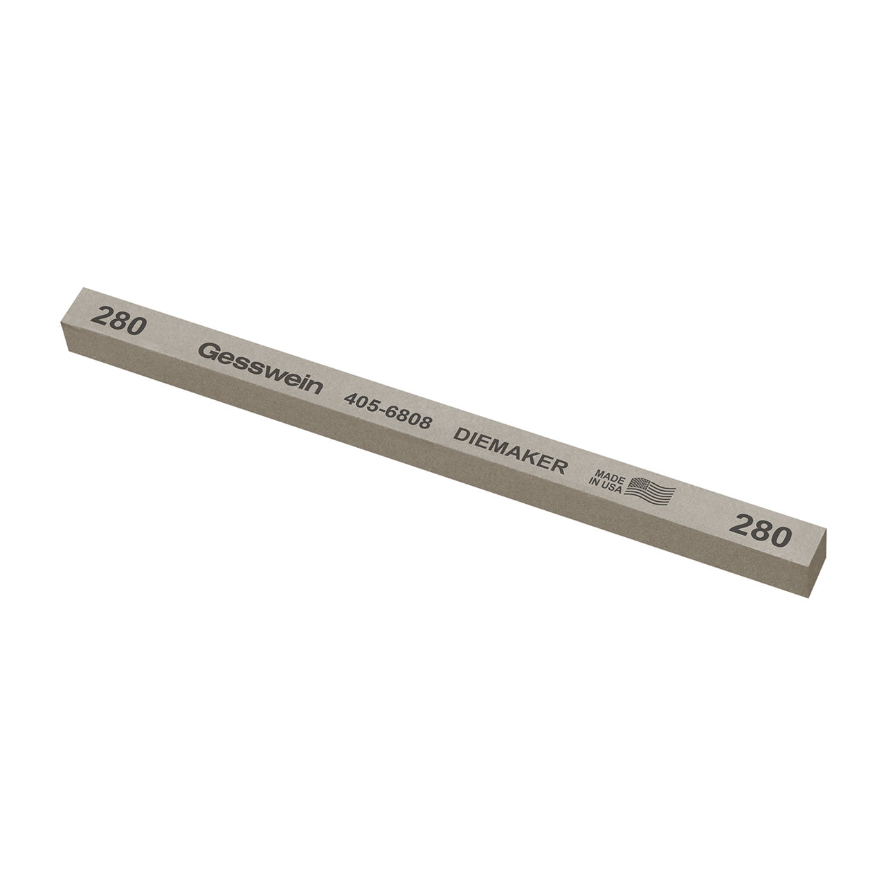 Gesswein® Diemaker Stones - 3/8" x 3/8" x 6", 280 Grit (Pkg. of 12)
