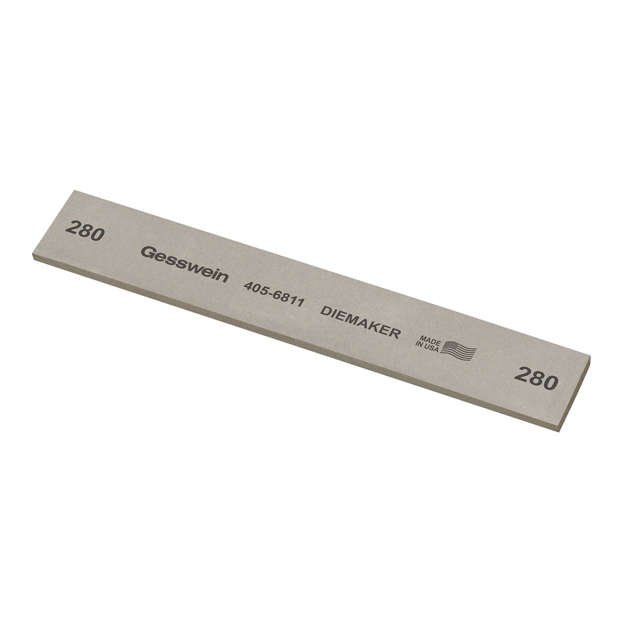 Gesswein® Diemaker Stones - 1" x 1/8" x 6", 280 Grit (Pkg. of 6)