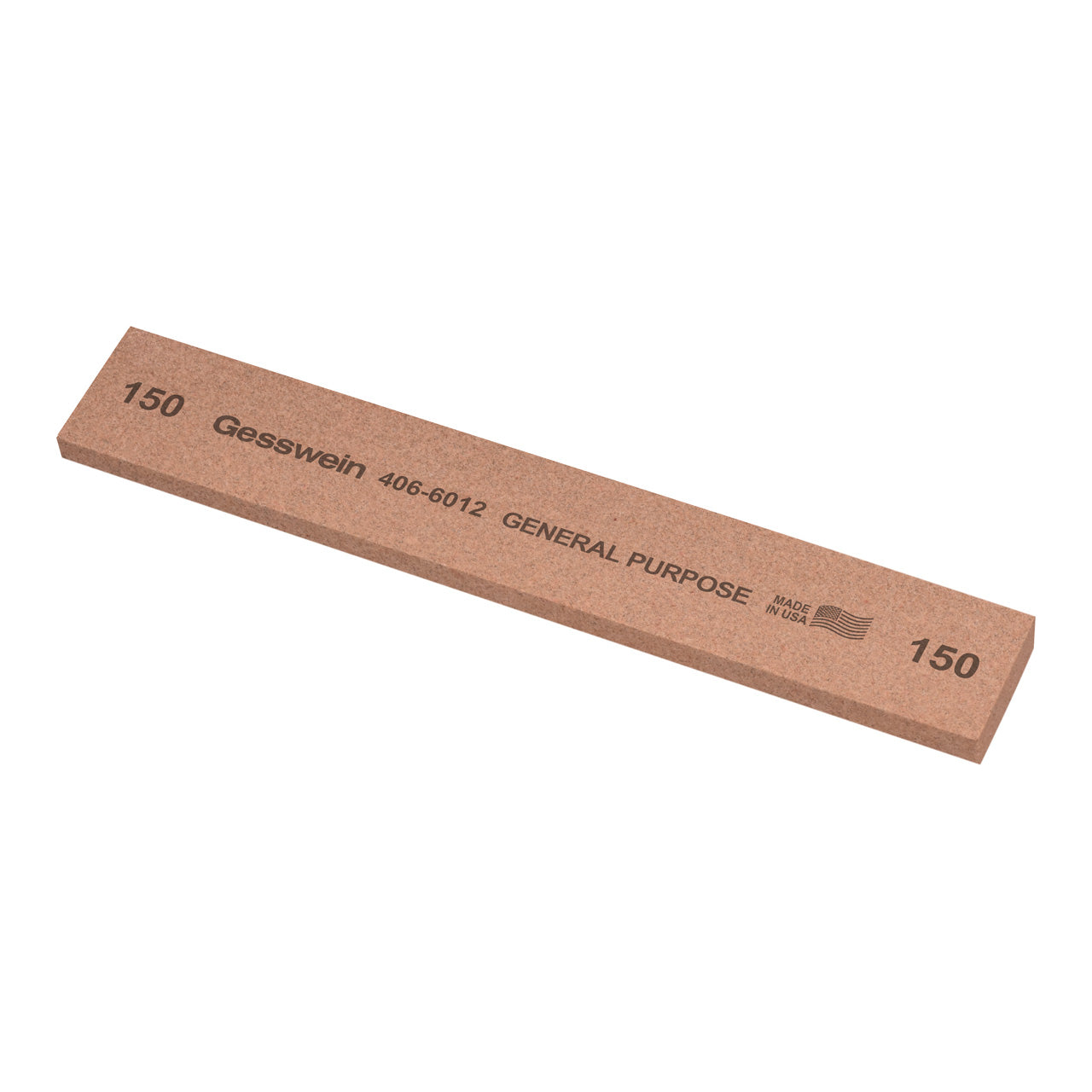Gesswein® General Purpose Stones - 1" x 1/4" x 6", 150 Grit (Pkg. of 6)