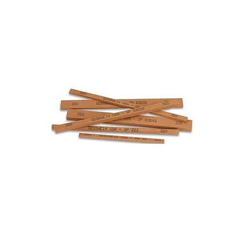 Gesswein® General Purpose Stones - 1/2" x 1/4" x 6", 150 Grit (Pkg. of 12)