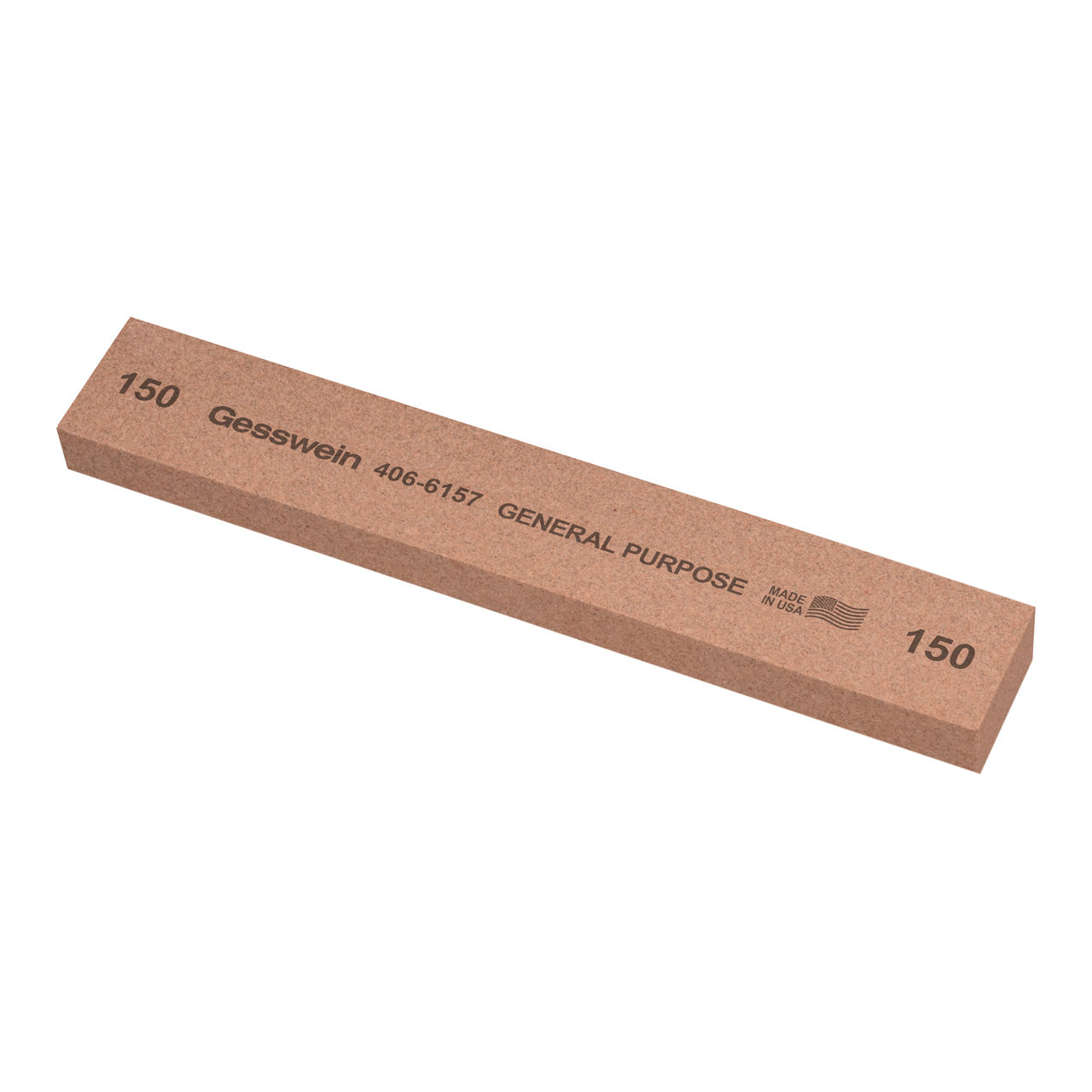 Gesswein® General Purpose Stones - 1" x 1/2" x 6", 150 Grit (Pkg. of 6)