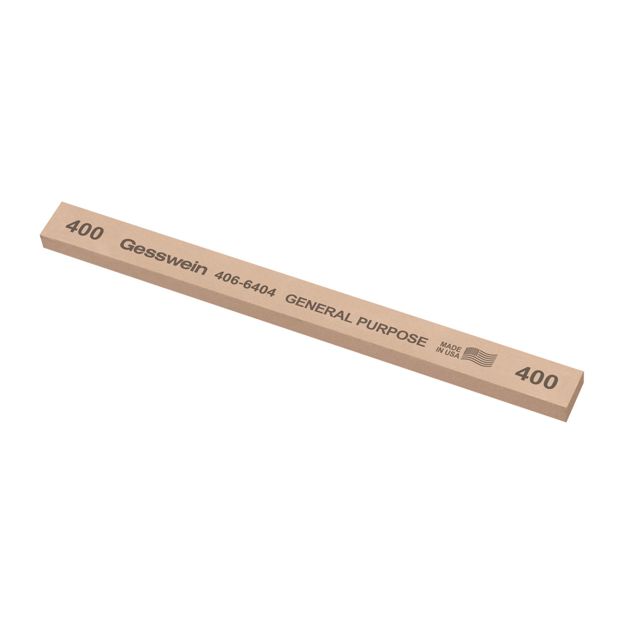 Gesswein® General Purpose Stones - 1/2" x 1/4" x 6", 400 Grit (Pkg. of 12)