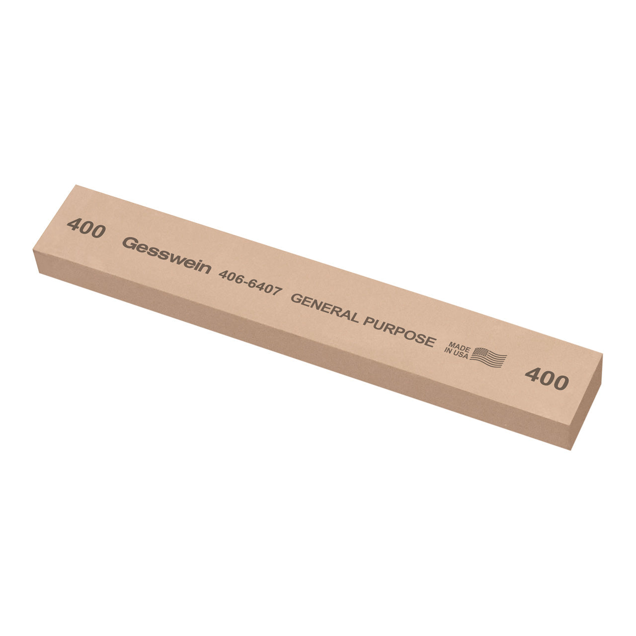 Gesswein® General Purpose Stones - 1" x 1/2" x 6", 400 Grit (Pkg. of 6)