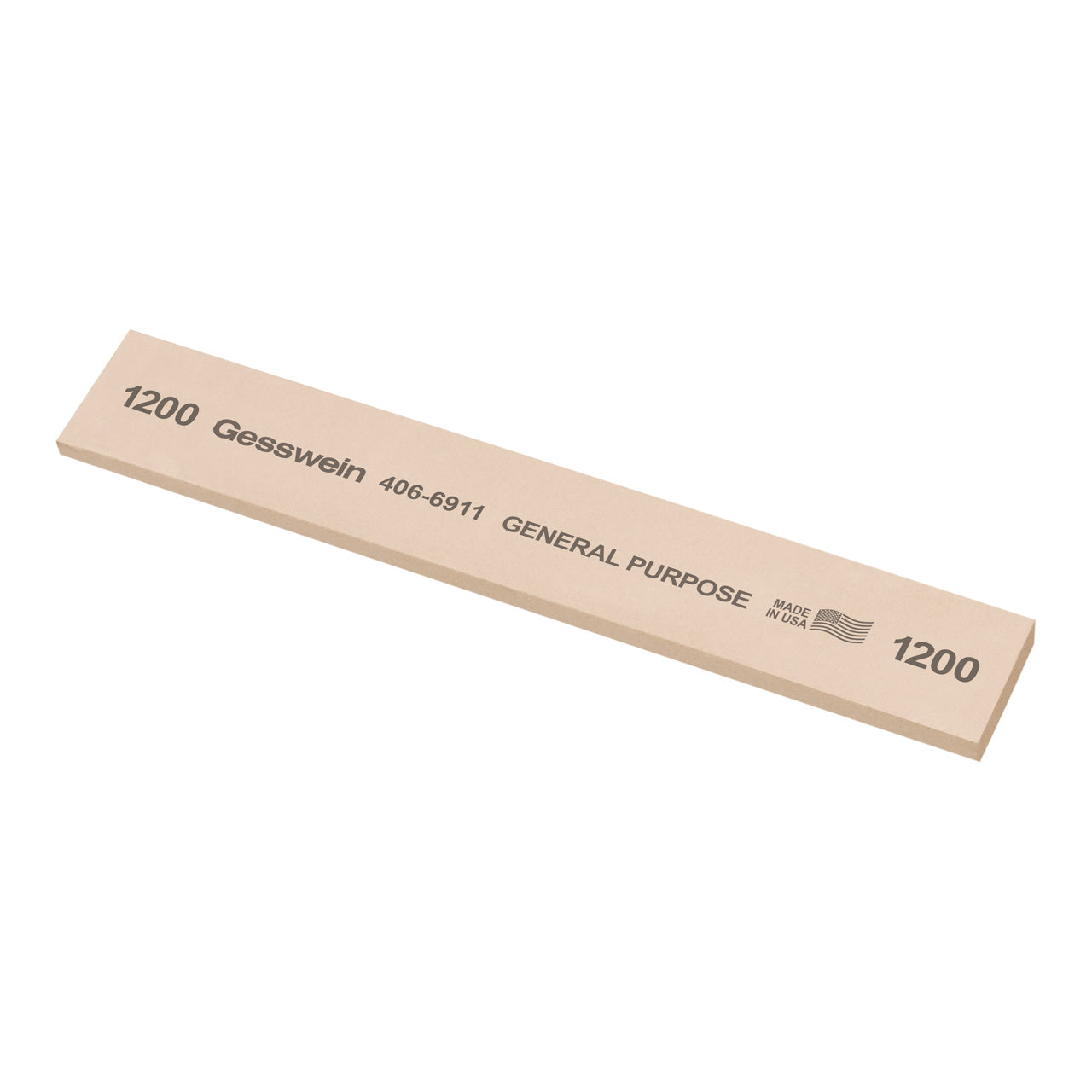 Gesswein® General Purpose Stones - 1" x 1/8" x 6", 1200 Grit (Pkg. of 6)