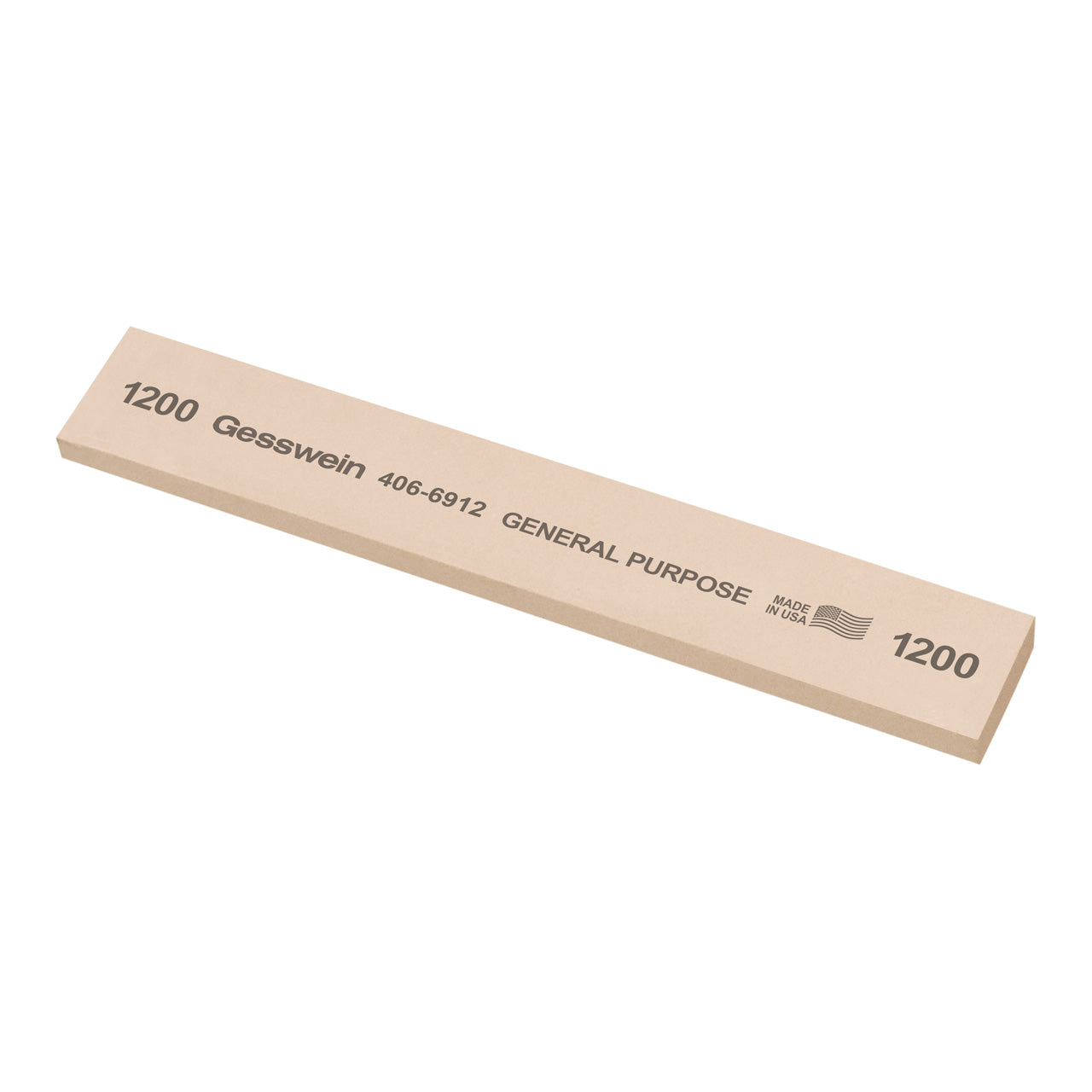 Gesswein® General Purpose Stones - 1" x 1/4" x 6", 1200 Grit (Pkg. of 6)