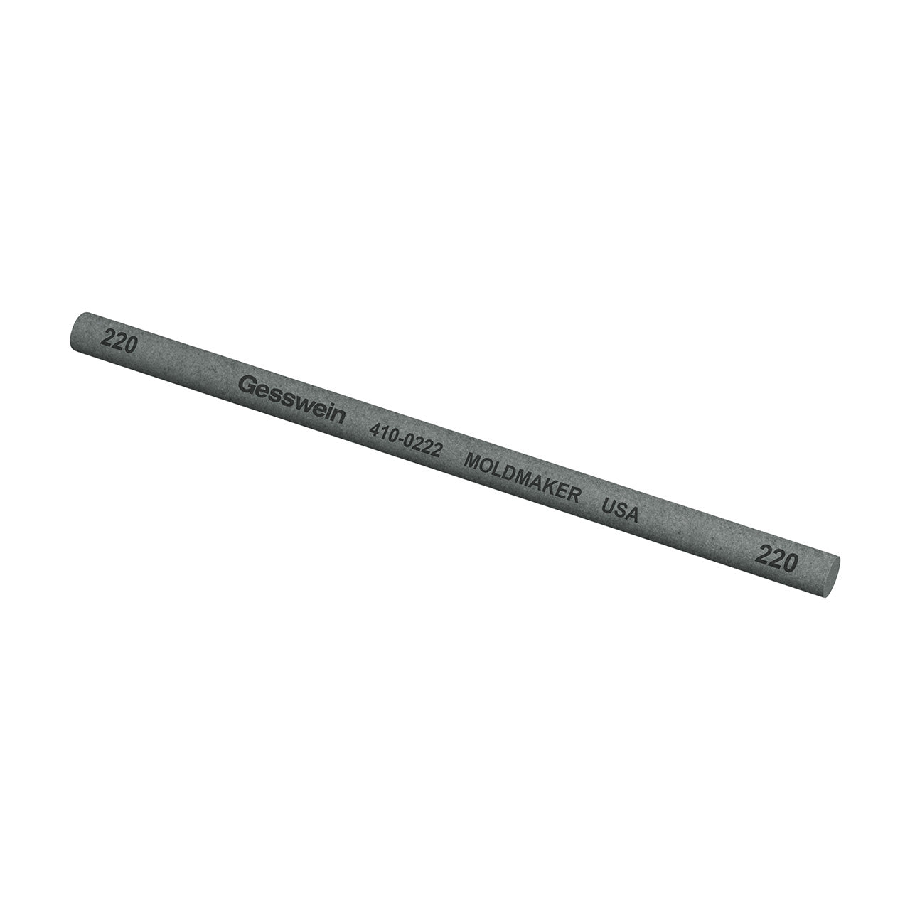 Gesswein® Moldmaker Stones - 1/4" x 6" Round, 220 Grit (Pkg. of 6)