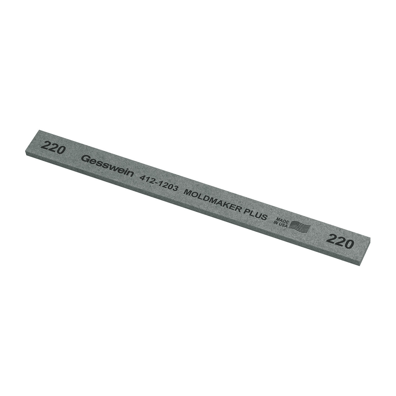 Gesswein® Moldmaker Plus Stones - 1/2" x 1/8" x 6", 220 Grit (Pkg. of 12)
