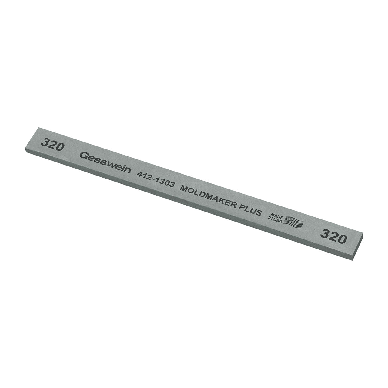 Gesswein® Moldmaker Plus Stones - 1/2" x 1/8" x 6", 320 Grit (Pkg. of 12)