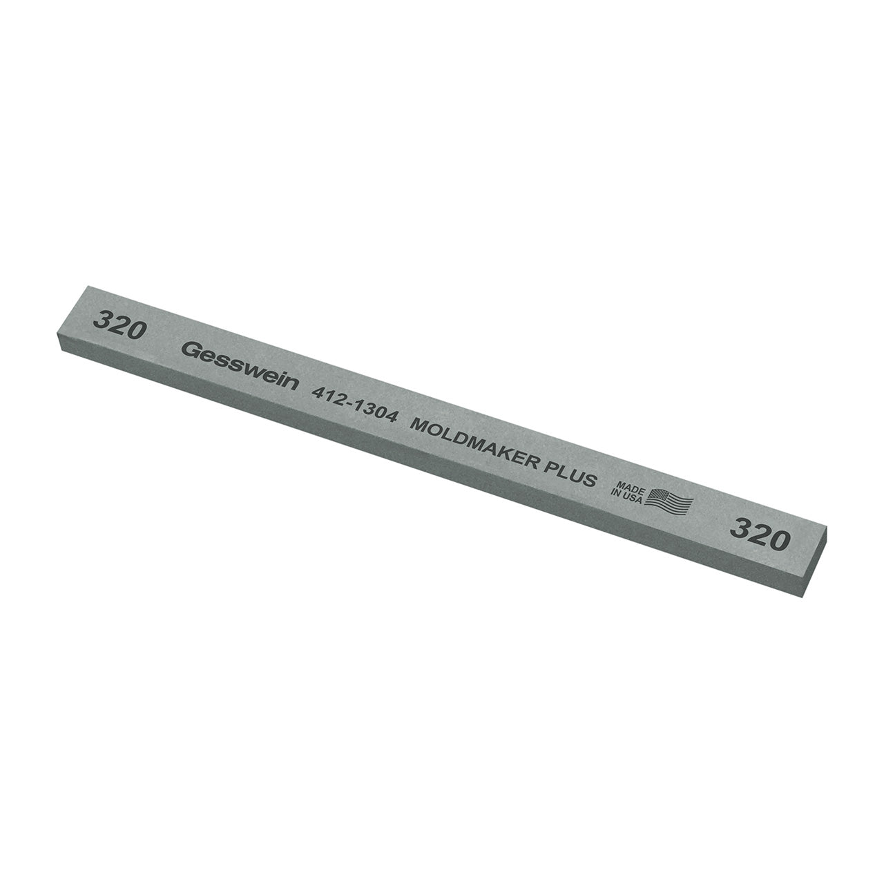 Gesswein® Moldmaker Plus Stones - 1/2" x 1/4" x 6", 320 Grit (Pkg. of 12)