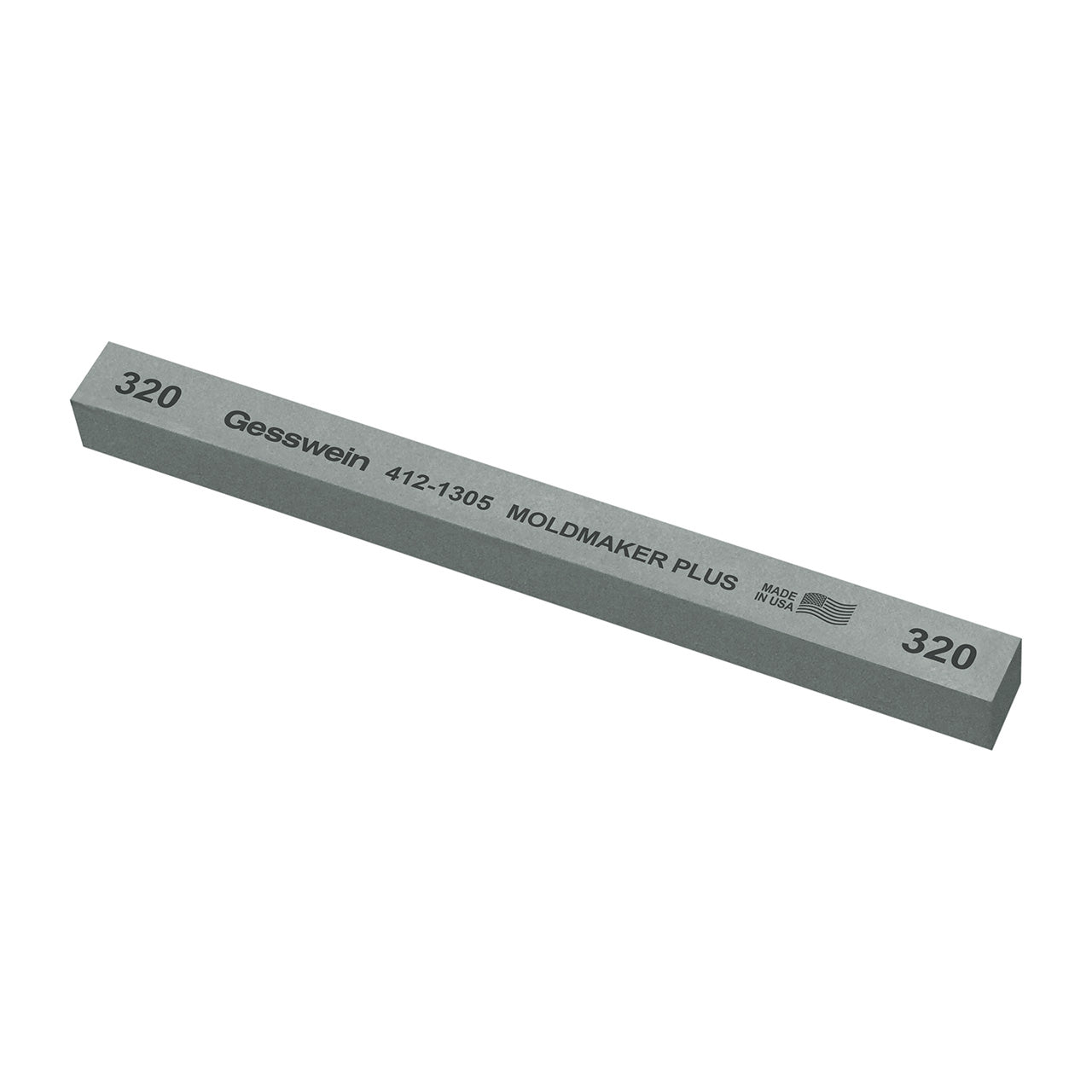 Gesswein® Moldmaker Plus Stones - 1/2" x 1/2" x 6", 320 Grit (Pkg. of 6)