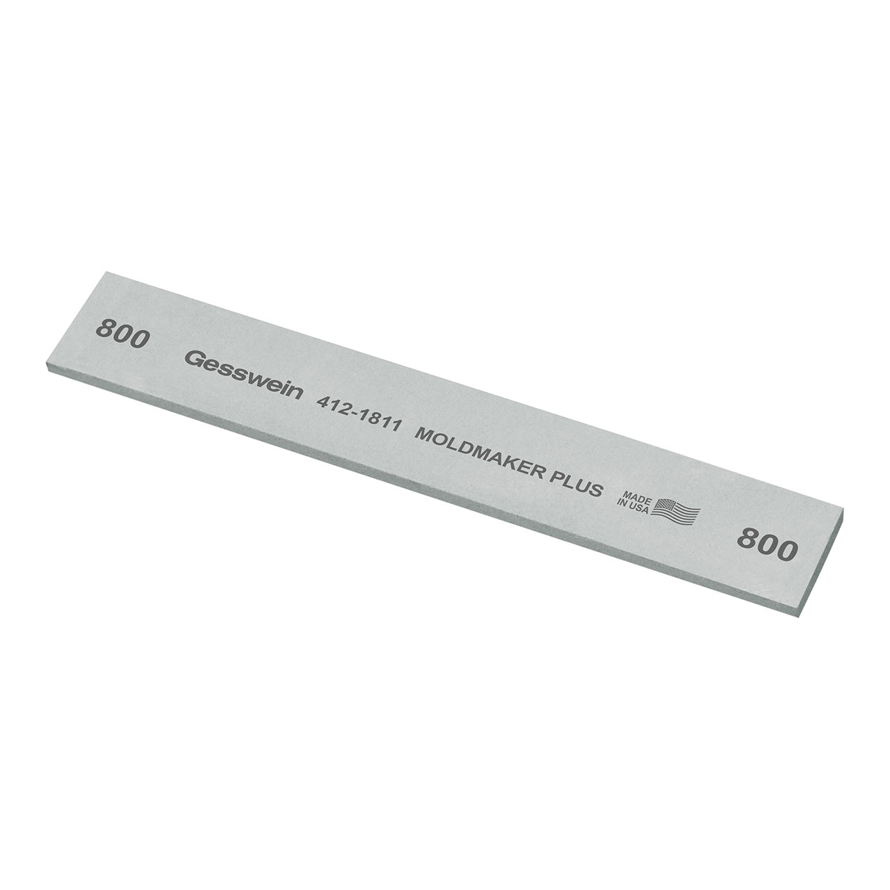 Gesswein® Moldmaker Plus Stones - 1" x 1/8" x 6", 800 Grit (Pkg. of 6)