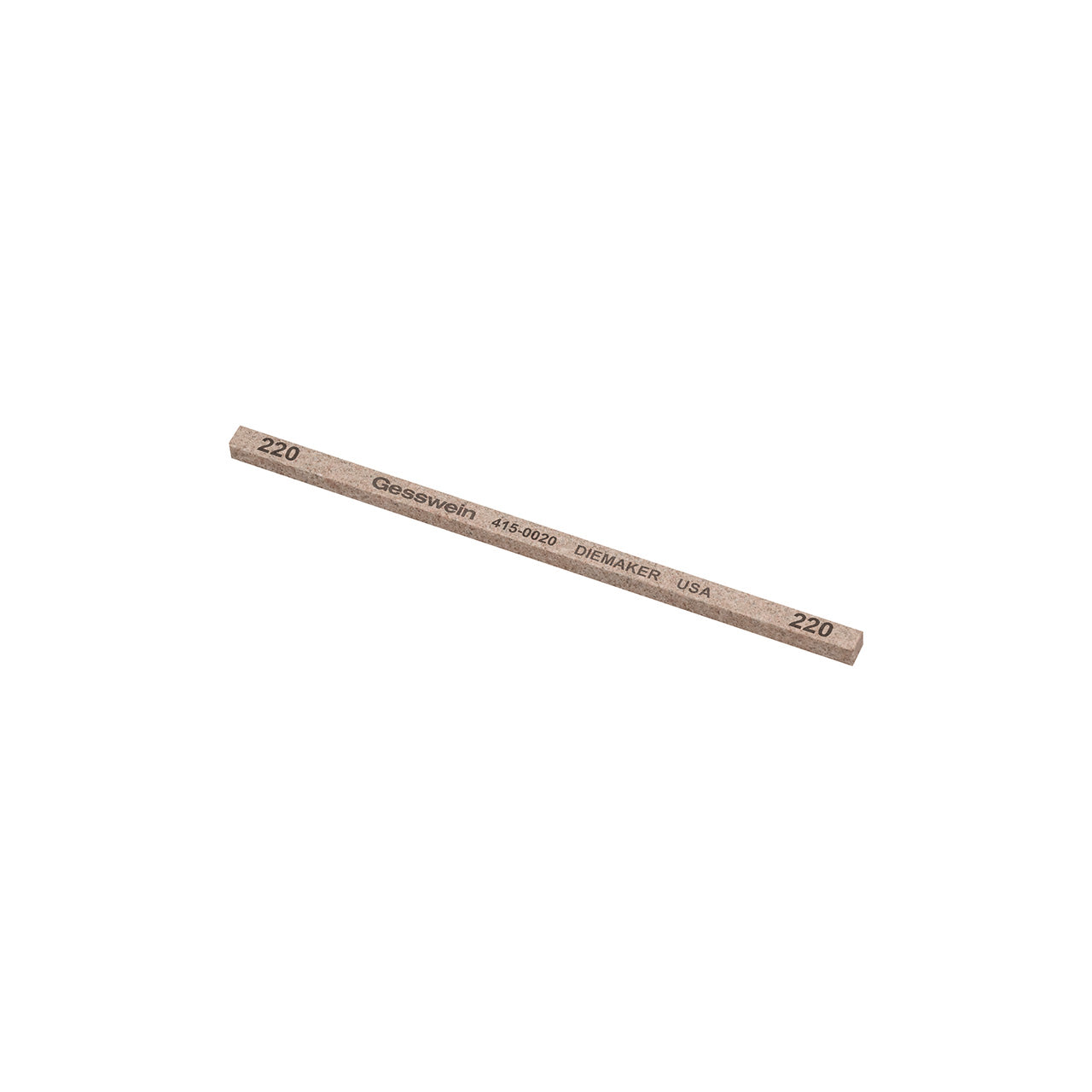 Gesswein® Diemaker Stones - 5/32" x 5/32" x 4", 220 Grit (Pkg. of 12)