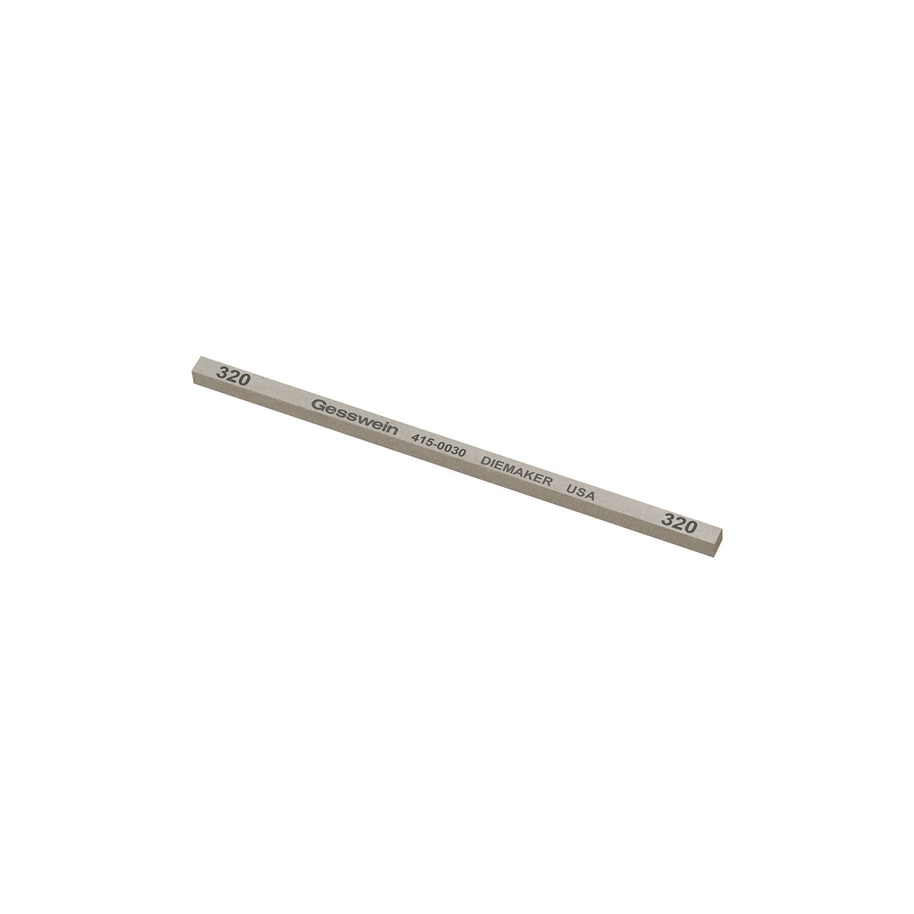Gesswein® Diemaker Stones - 5/32" x 5/32" x 4", 320 Grit (Pkg. of 12)