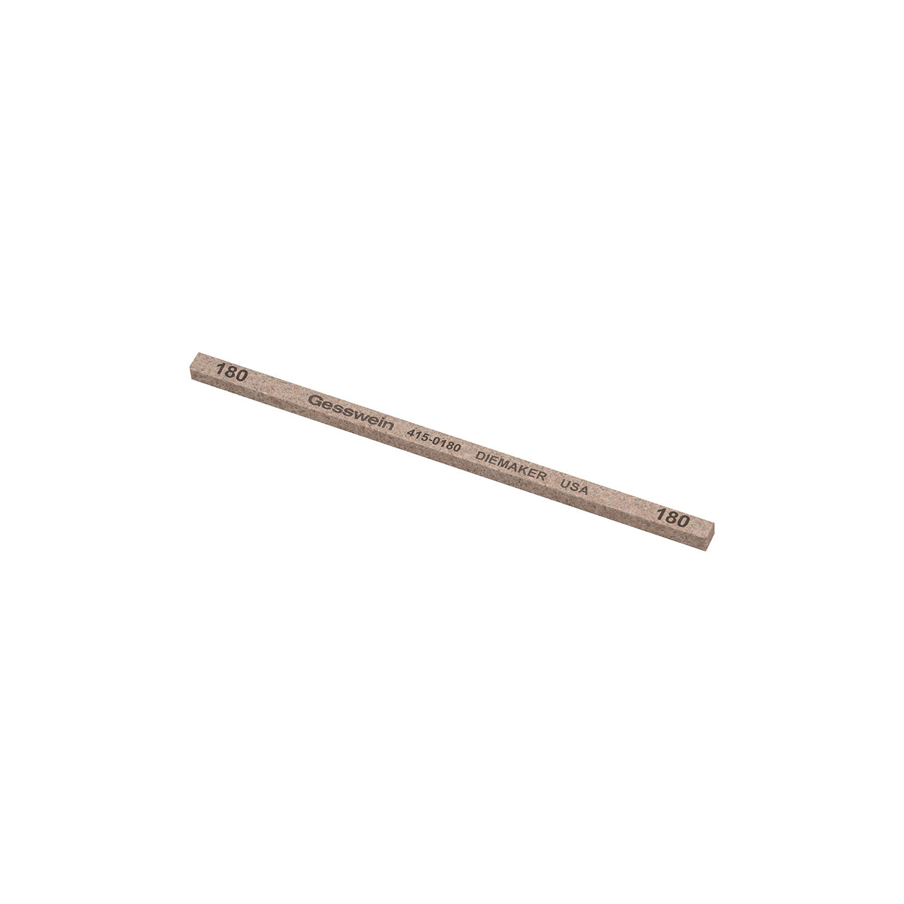 Gesswein® Diemaker Stones - 5/32" x 5/32" x 4", 180 Grit (Pkg. of 12)