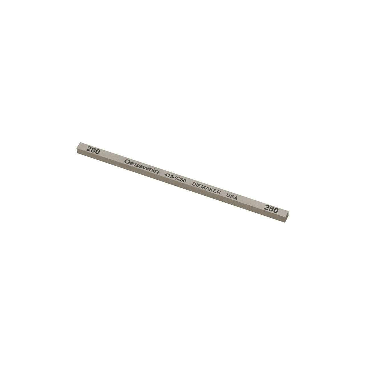 Gesswein® Diemaker Stones - 5/32" x 5/32" x 4", 280 Grit (Pkg. of 12)