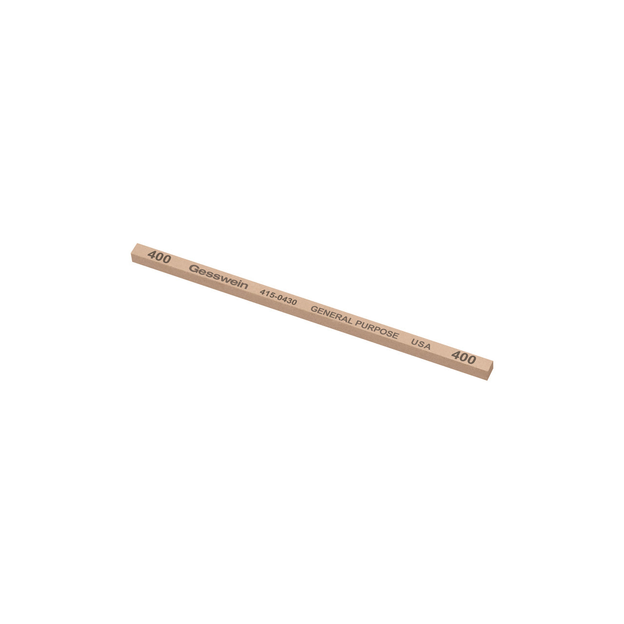 Gesswein® General Purpose Stones - 5/32" x 5/32" x 4", 400 Grit (Pkg. of 12)