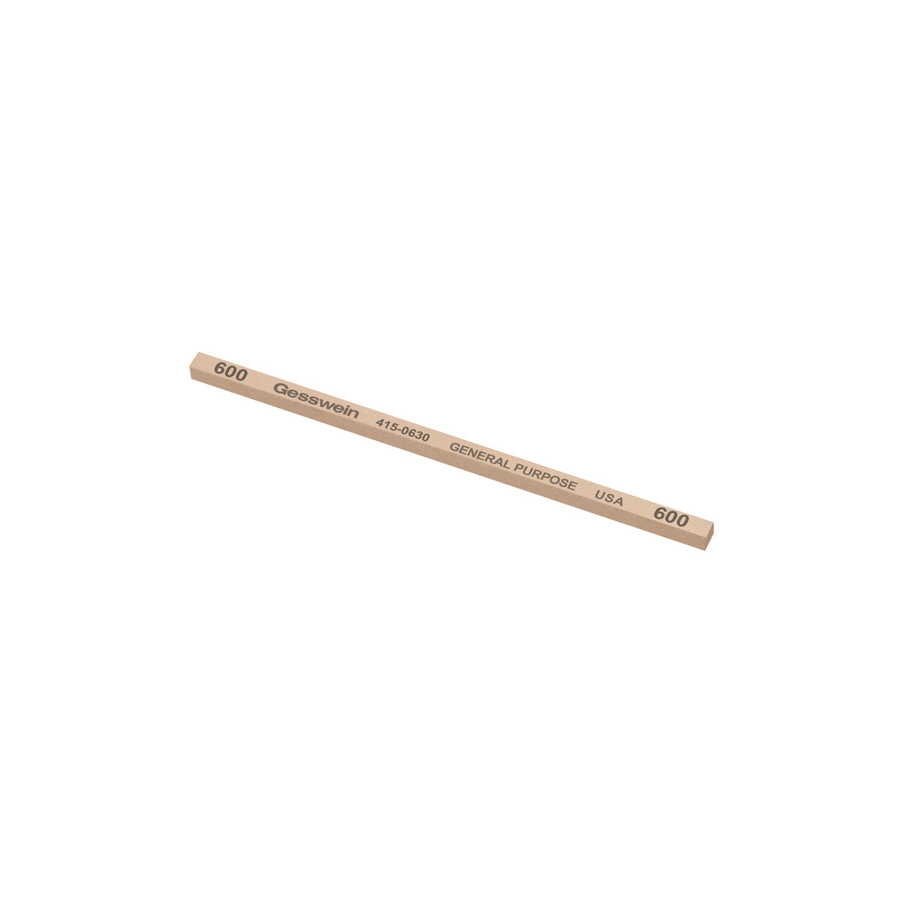 Gesswein® General Purpose Stones - 5/32" x 5/32" x 4", 600 Grit (Pkg. of 12)