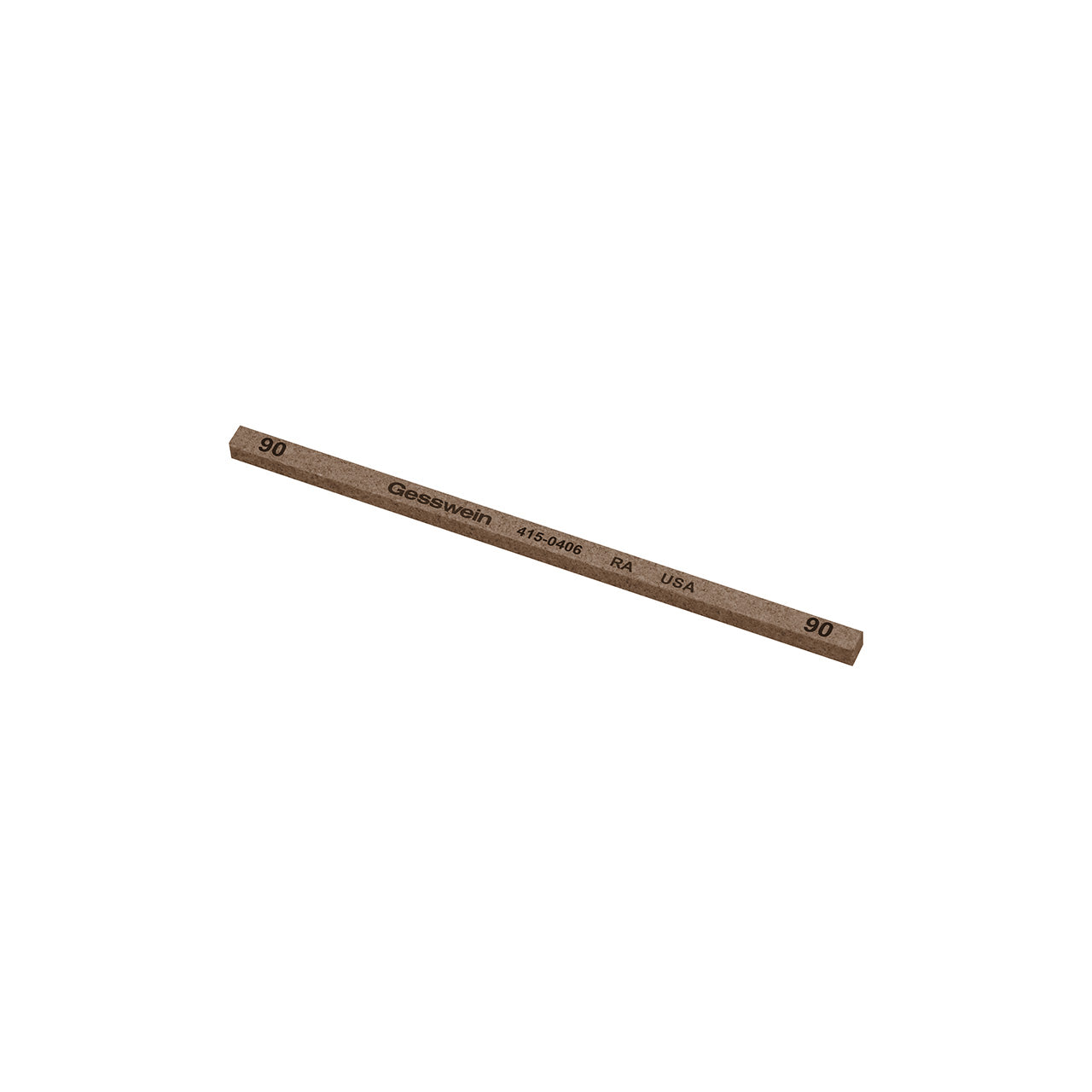 Gesswein® RA Stones - 5/32" x 5/32" x 4", 90 Grit (Pkg. of 12)