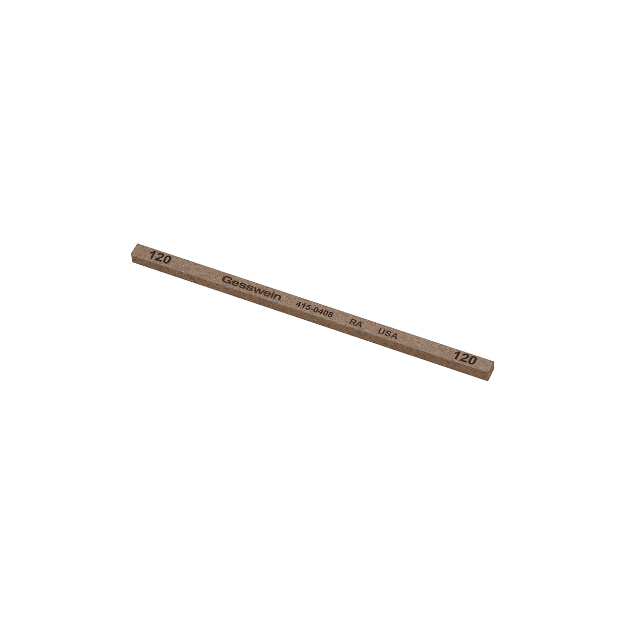 Gesswein® RA Stones - 5/32" x 5/32" x 4", 120 Grit (Pkg. of 12)