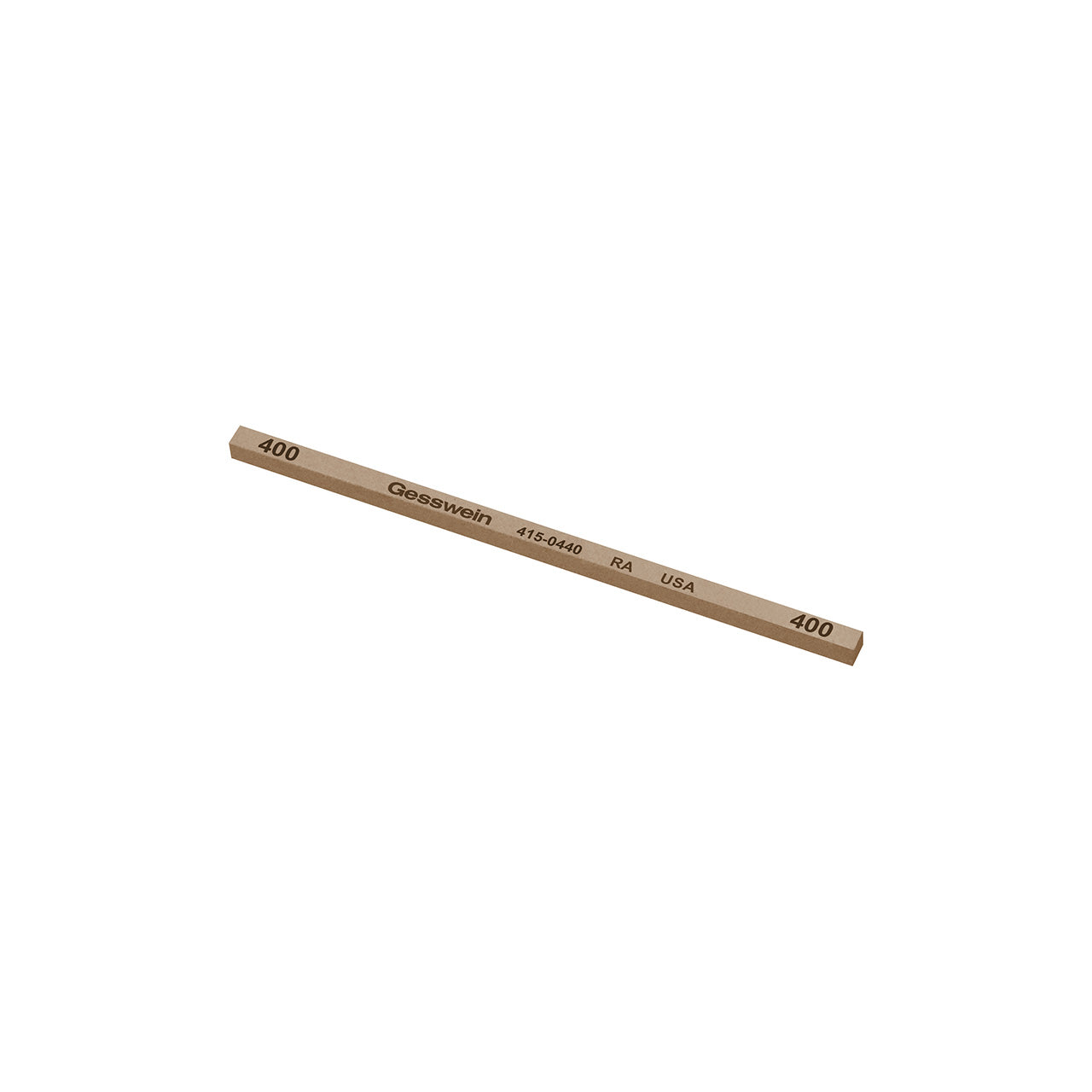 Gesswein® RA Stones - 5/32" x 5/32" x 4", 400 Grit (Pkg. of 12)