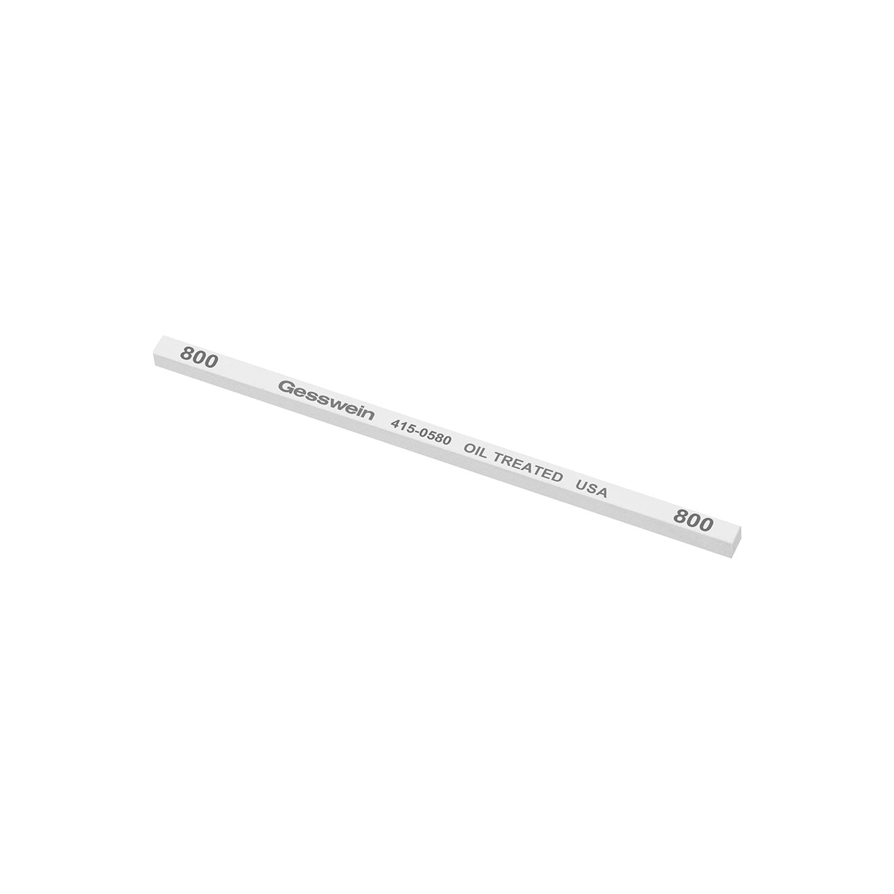 Gesswein® Oil-Treated Stones - 5/32" x 5/32" x 4", 800 Grit (Pkg. of 12)