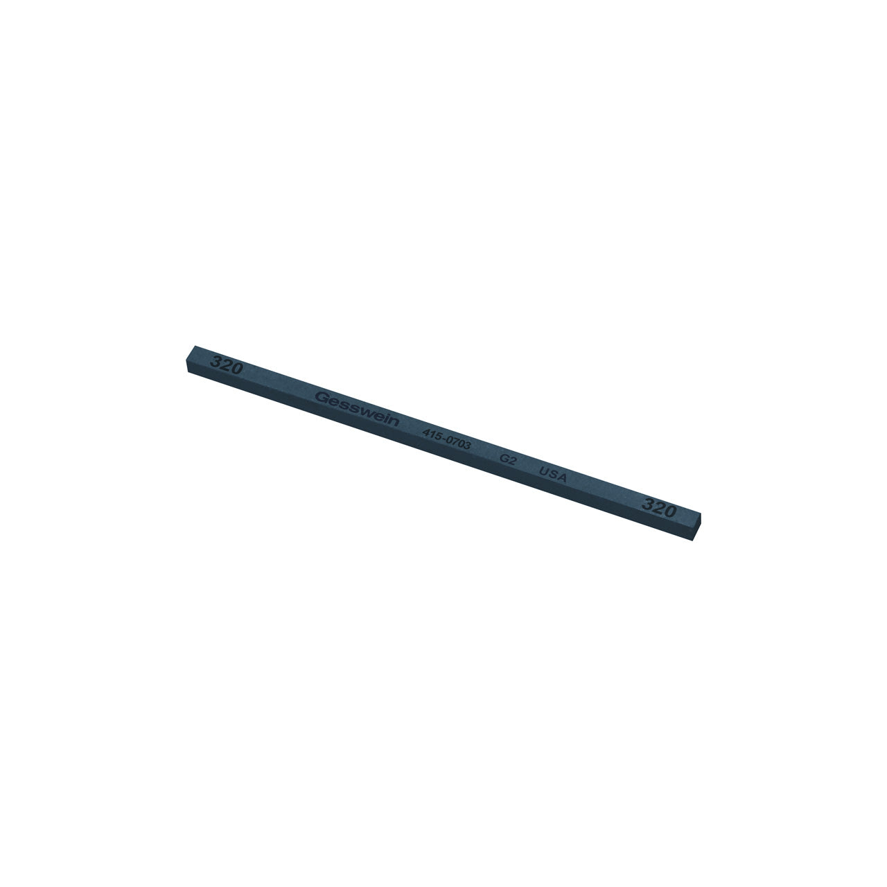 Gesswein® G2 Stones - 5/32" x 5/32" x 4", 320 Grit (Pkg. of 12)