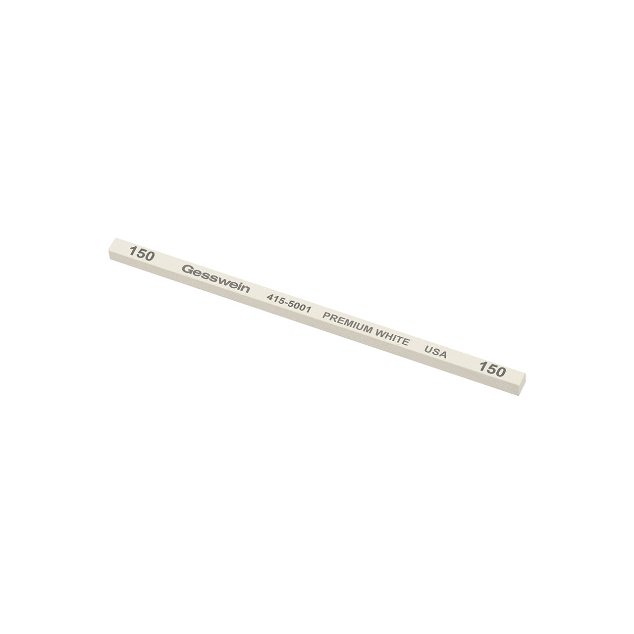 Gesswein® Premium White Stones - 5/32" x 5/32" x 4", 150 Grit (Pkg. of 12)