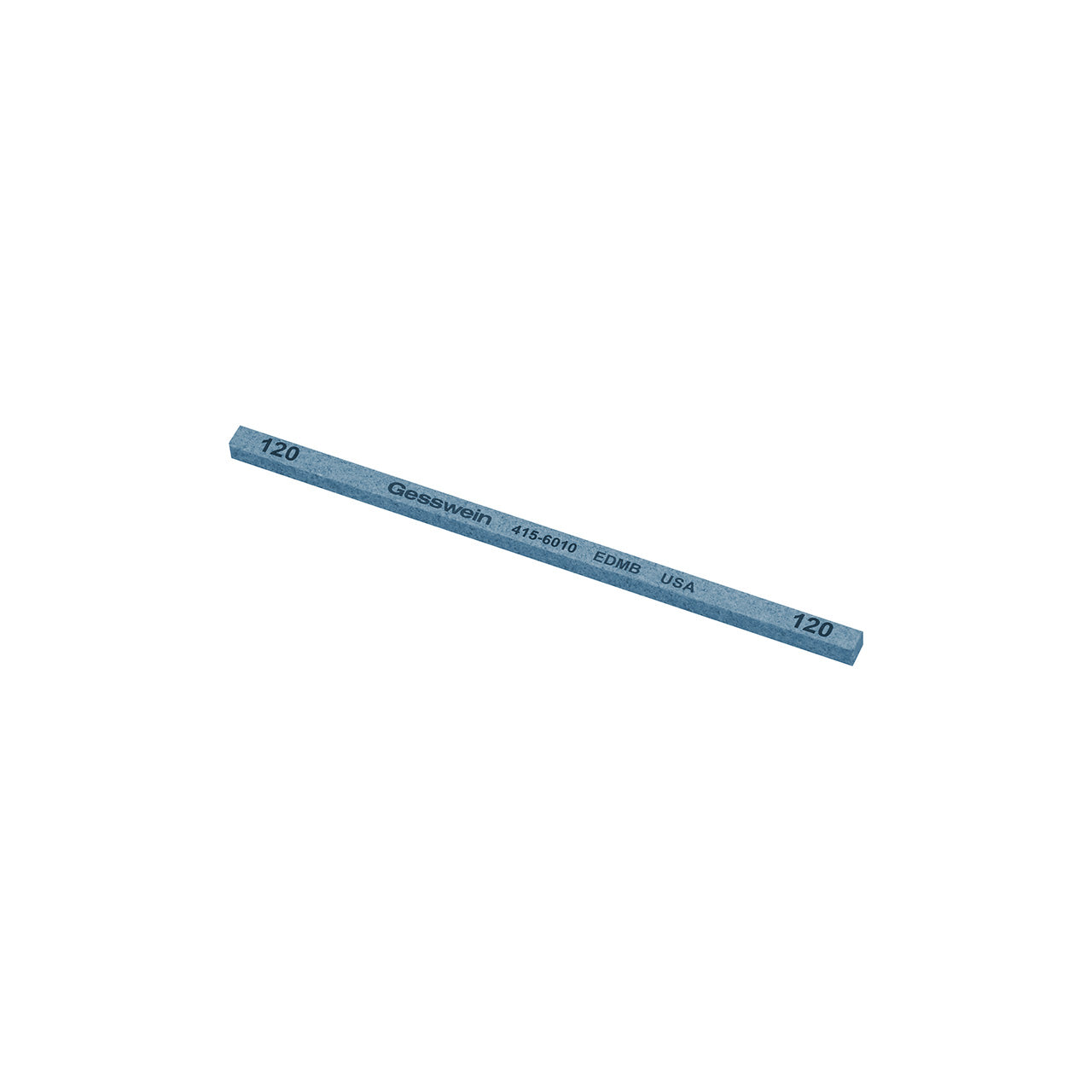 Gesswein® EDM Blue Stones - 5/32" x 5/32" x 4", 120 Grit (Pkg. of 12)