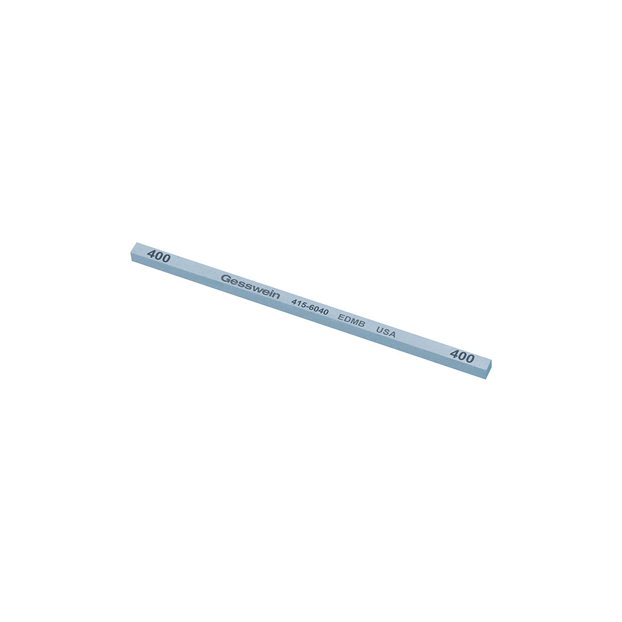 Gesswein® EDM Blue Stones - 5/32" x 5/32" x 4", 400 Grit (Pkg. of 12)