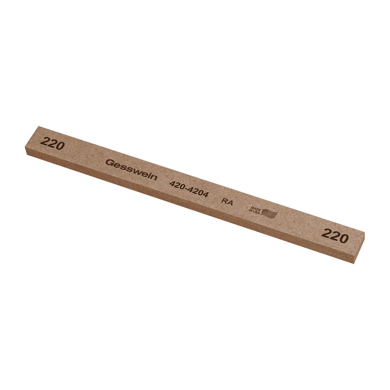 Gesswein® RA Stones - 1/2" x 1/4" x 6", 220 Grit (Pkg. of 12)