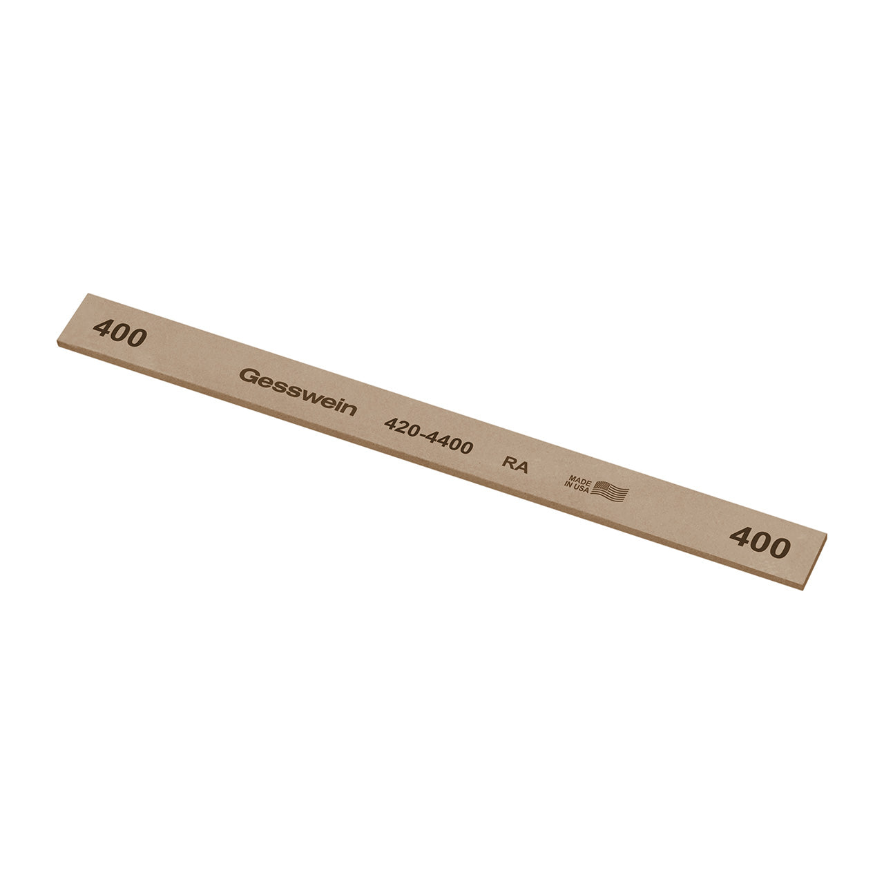 Gesswein® RA Stones - 1/2" x 1/16" x 6", 400 Grit (Pkg. of 12)