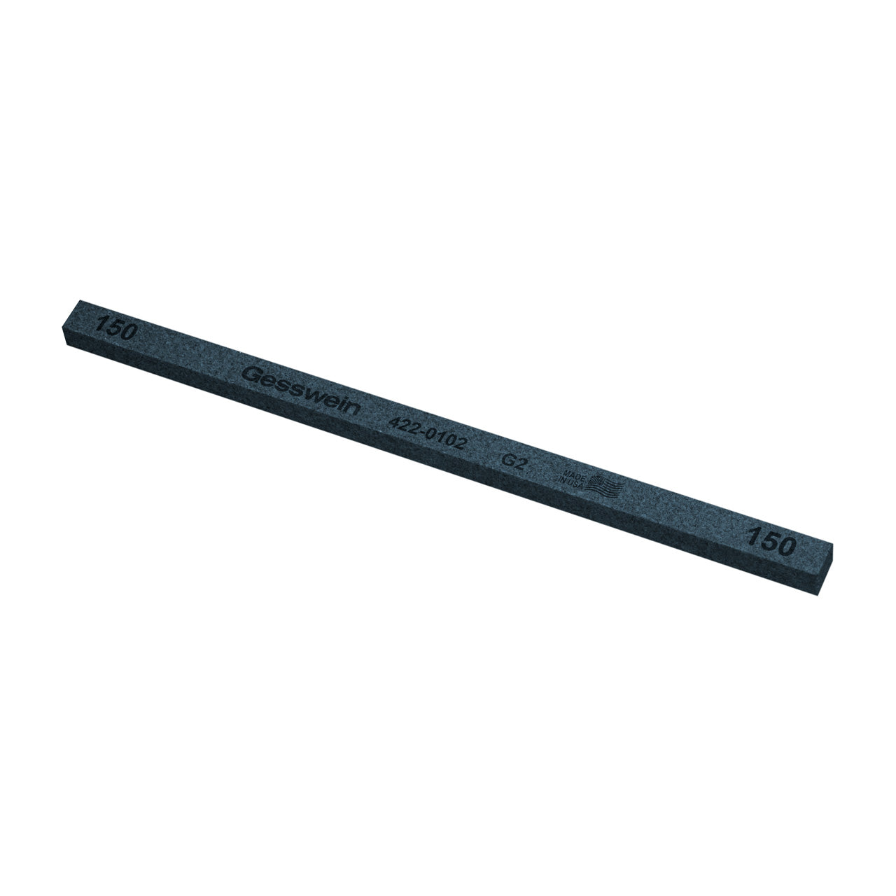 Gesswein® G2 Stones - 1/4" x 1/4" x 6", 150 Grit (Pkg. of 12)