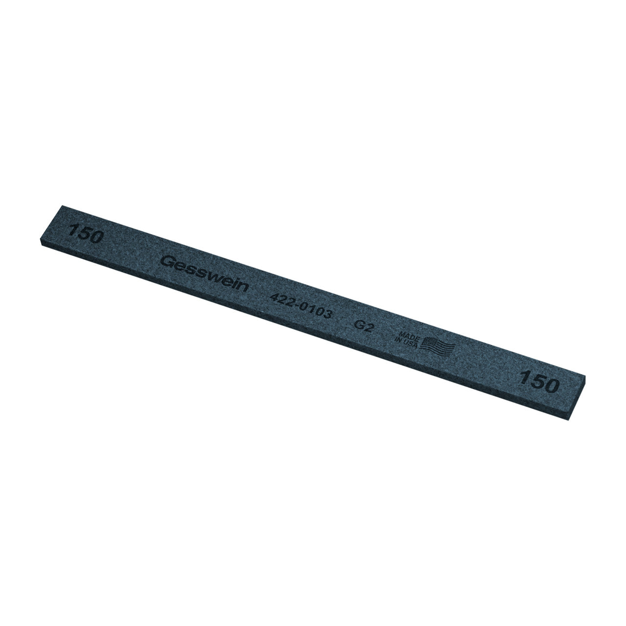 Gesswein® G2 Stones - 1/2" x 1/8" x 6", 150 Grit (Pkg. of 12)