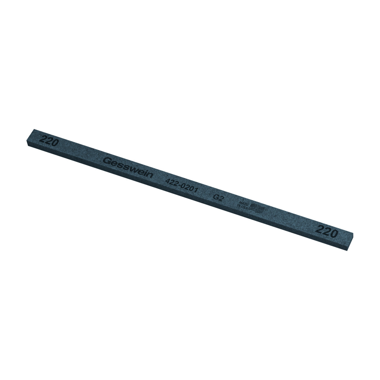 Gesswein® G2 Stones - 1/4" x 1/8" x 6", 220 Grit (Pkg. of 12)