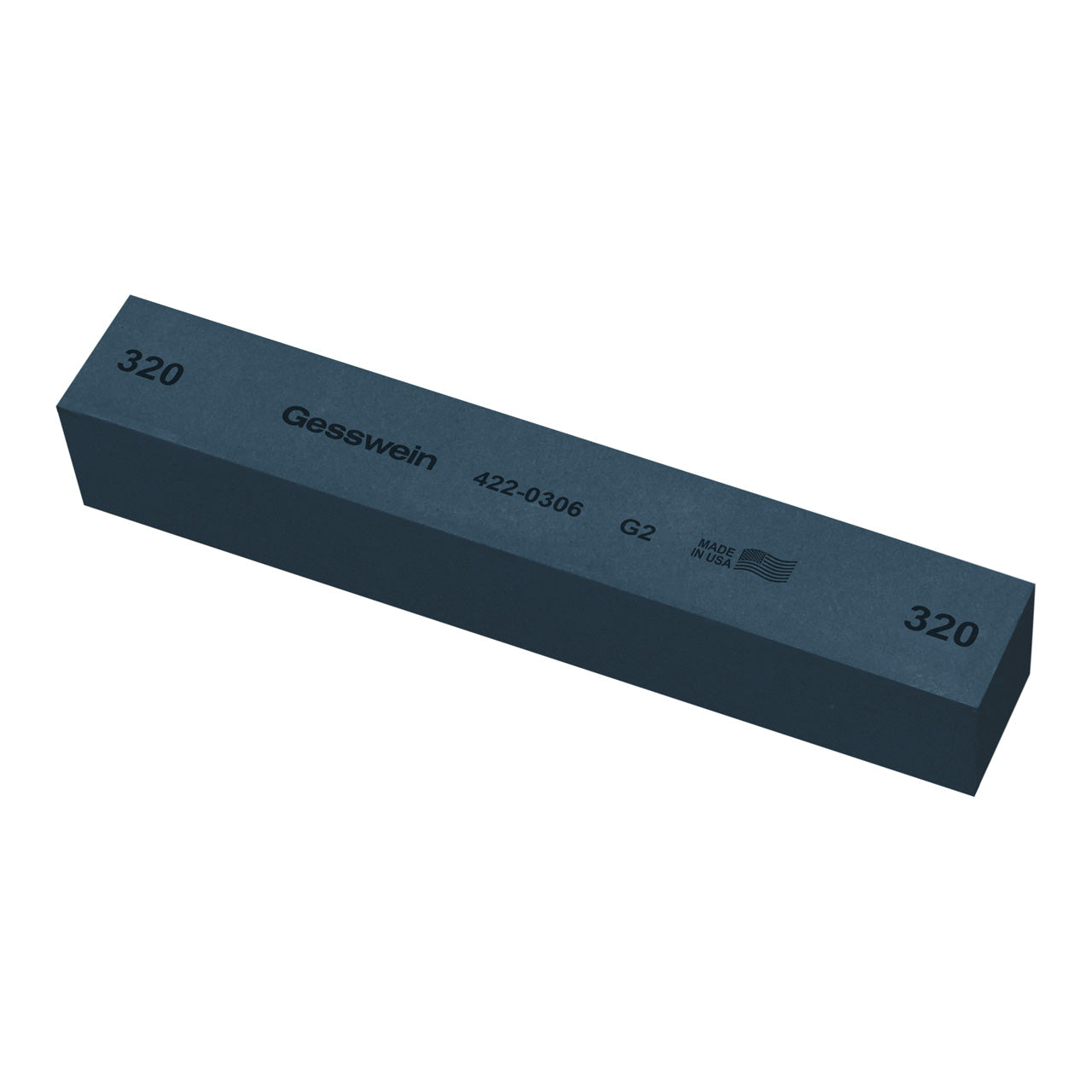 Gesswein® G2 Stones - 1" x 1" x 6", 320 Grit (Pkg. of 6)